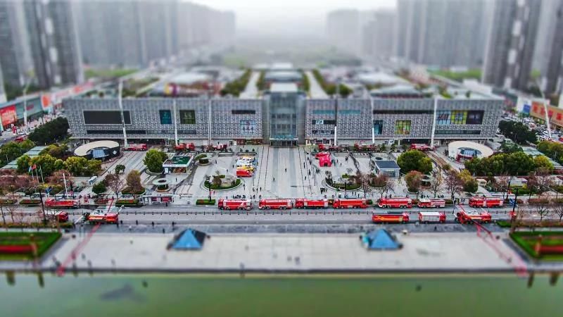 双鹰展翅 | 猎鹰装备参加全省大型商业综合体应急救援联动实战演练