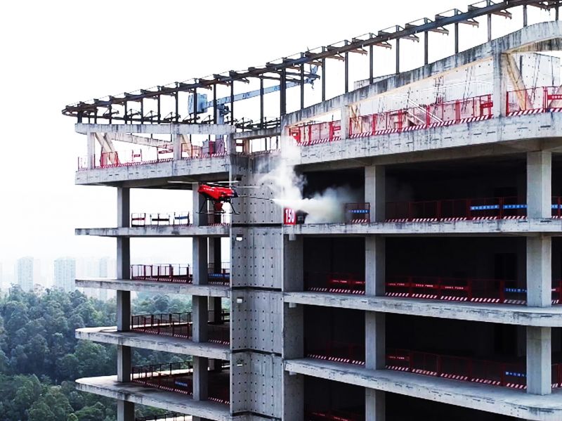 【万民观点】从深圳超高层建筑灭火测试看国内无人机灭火技术创新